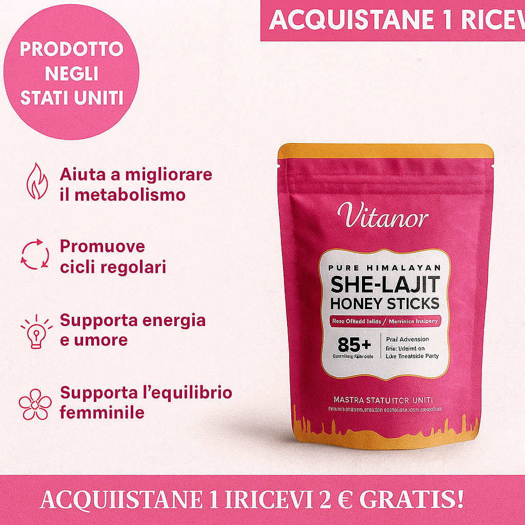 Vitanor™: Stick de Miel She-Lajit