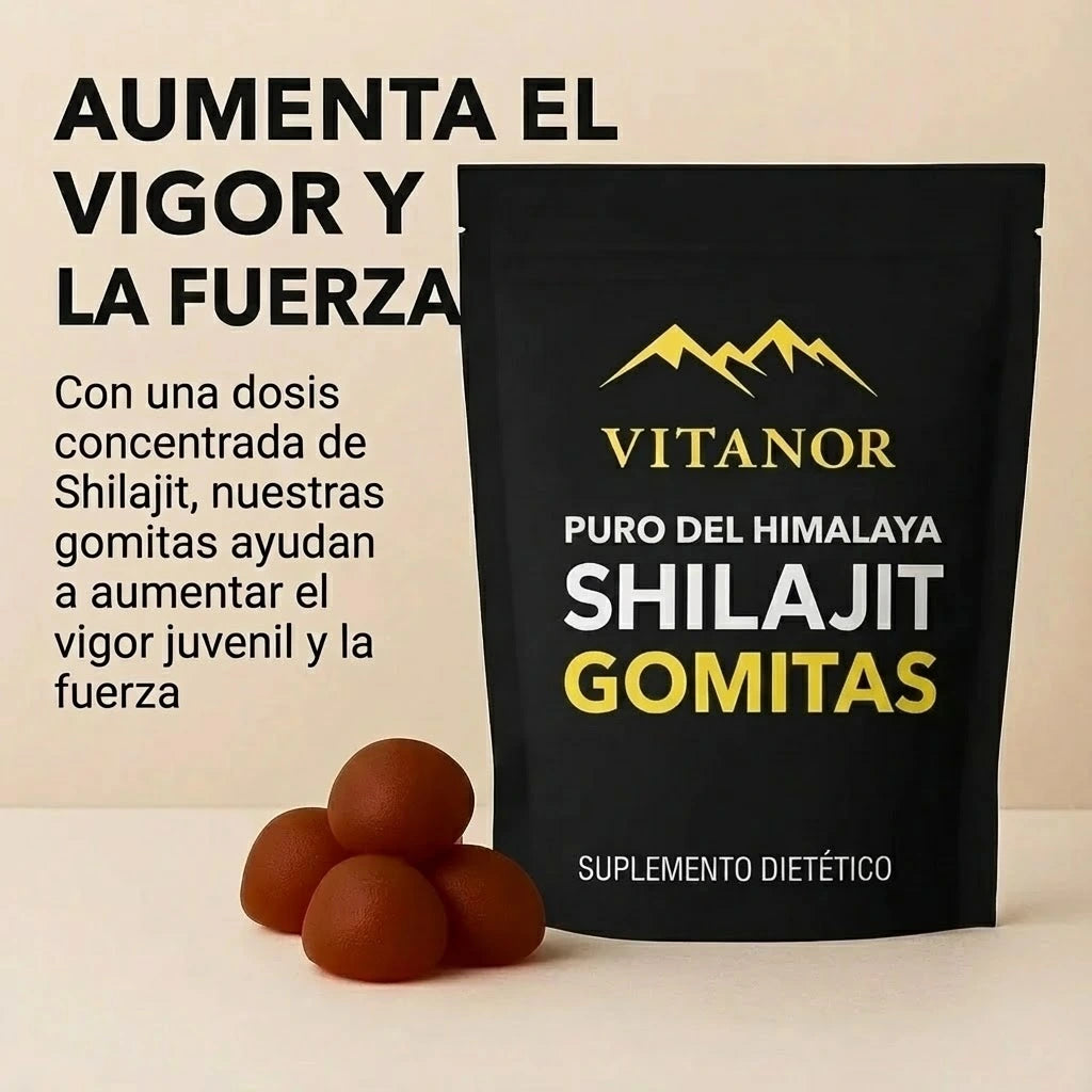 Vitanor™: Gominolas de Shilajit Puro